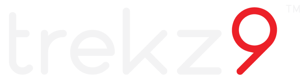 Trekz9 Logo White